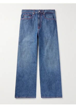 ERL - Indiana Wide-Leg Jeans - Men - Blue - S