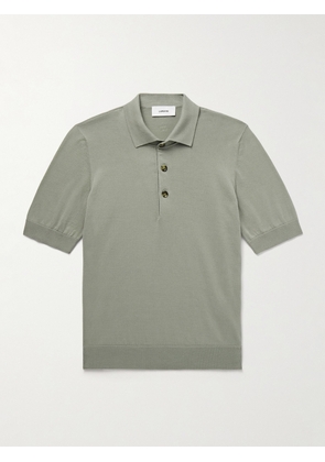 Lardini - Cotton Polo Shirt - Men - Green - S