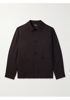 Zegna - Wool and Mohair-Blend Jacket - Men - Brown - IT 46