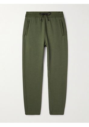 Loro Piana - Vogel Tapered Cotton and Cashmere-Blend Jersey Sweatpants - Men - Green - S