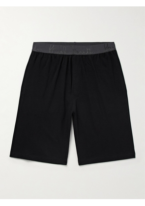 Paul Smith - Elias Cotton-Jersey Pyjama Shorts - Men - Black - S