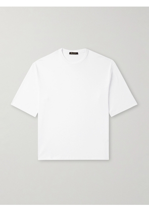 Loro Piana - Tremezzo Sea Island Cotton-Jersey T-Shirt - Men - White - XS