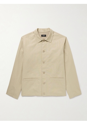 A.P.C. - Rodney Cotton Shirt Jacket - Men - Neutrals - XS