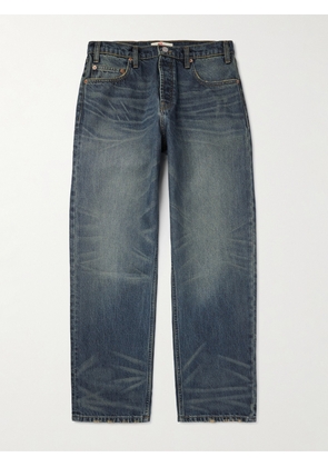 Cherry Los Angeles - Wide-Leg Distressed Jeans - Men - Blue - UK/US 28