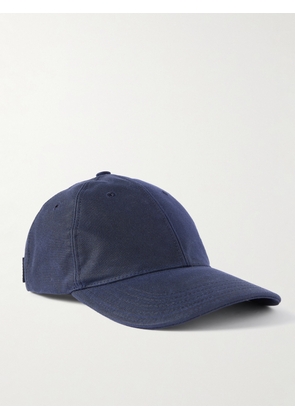 LOEWE - Logo-Embroidered Cotton-Canvas Baseball Cap - Men - Blue