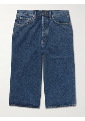 AGOLDE - Beesley Straight-Leg Denim Shorts - Men - Blue - UK/US 30