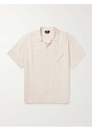 A.P.C. - Roy Convertible-Collar Woven Shirt - Men - Neutrals - XS