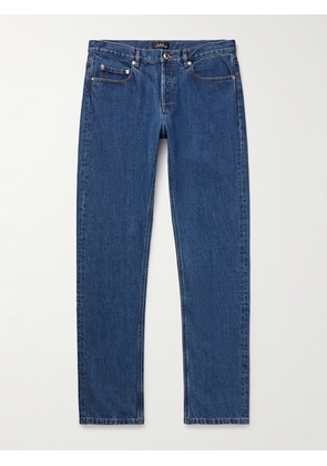 A.P.C. - New Standard Straight-Leg Organic Jeans - Men - Blue - UK/US 28
