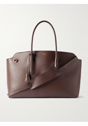 TOM FORD - Alexander East West Leather Tote Bag - Men - Brown