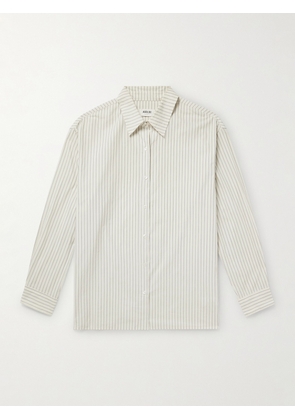 AGOLDE - Aurel Striped Cotton Shirt - Men - Neutrals - S