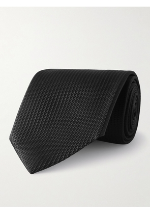TOM FORD - 8cm Silk-Grenadine Tie - Men - Black