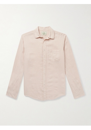 Portuguese Flannel - Linen Shirt - Men - Neutrals - XS