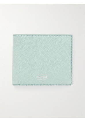 TOM FORD - Full-Grain Leather Billfold Wallet - Men - Blue