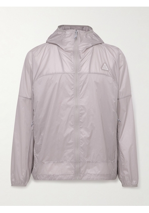 Nike - ACG Cinder Cone Logo-Embroidered Nylon Hooded Jacket - Men - Gray - XS