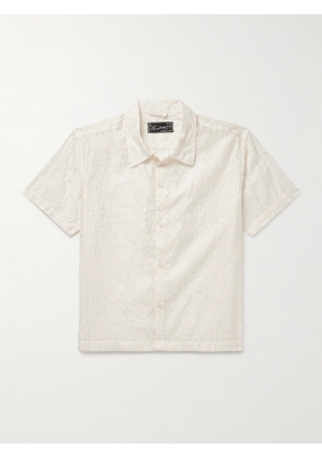 mfpen - Holiday Fil Coupé Cotton-Blend Voile Shirt - Men - Neutrals - S