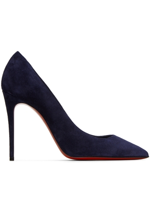 Christian Louboutin Navy Kate 100 Heels