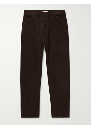 The Row - Burt Straight-Leg Cotton-Corduroy Trousers - Men - Brown - UK/US 30