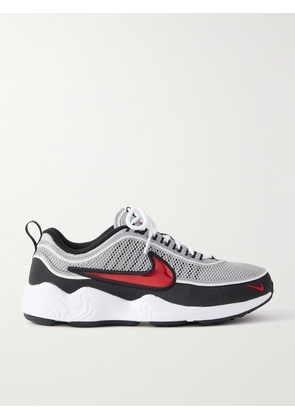 Nike - Air Zoom Spiridon Rubber-Trimmed Mesh Sneakers - Men - Silver - US 5