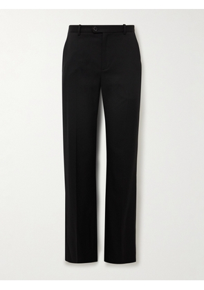 The Row - Alistaire Straight-Leg Wool-Blend Twill Trousers - Men - Black - UK/US 30