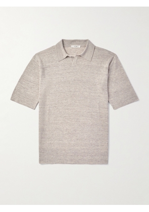 The Row - Reggie Linen-Blend Polo Shirt - Men - Neutrals - S