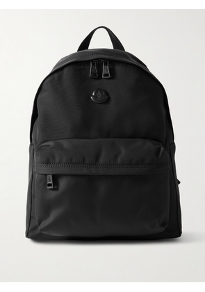 Moncler - Pierrick Logo-Appliquéd Canvas Backpack - Men - Black