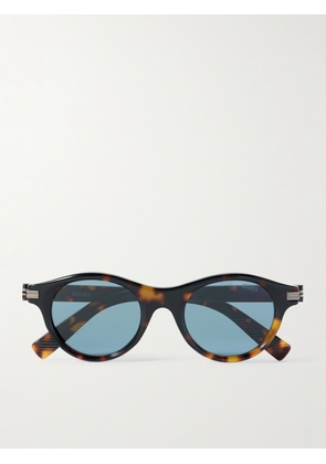 Zegna - Round-Frame Tortoiseshell Acetate Sunglasses - Men - Tortoiseshell