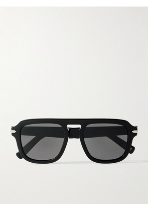 Dior Eyewear - DiorBlackSuit S15I Aviator-Style Acetate Sunglasses - Men - Black