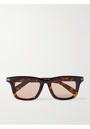 Zegna - Square-Frame Tortoiseshell Acetate Sunglasses - Men - Tortoiseshell