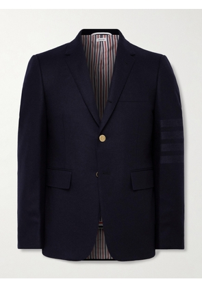 Thom Browne - Slim-Fit Striped Wool and Cashmere-Blend Flannel Suit Jacket - Men - Blue - 1