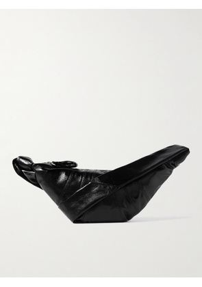 LEMAIRE - Croissant Small Coated-Cotton Messenger Bag - Men - Black