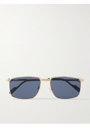 サングラス Cartier Cartier - CT0501S - 004 silver silver light b Cartier™ CT0501S Première De Cartier Rectangle Sunglasses