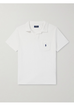 Polo Ralph Lauren - Logo-Embroidered Cotton-Terry Polo Shirt - Men - White - XS