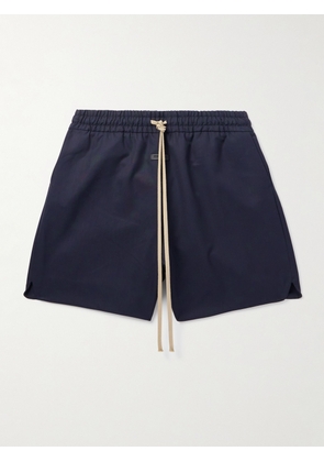 Fear of God - Straight-Leg Canvas Drawstring Shorts - Men - Blue - XS