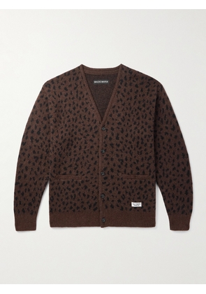 Wacko Maria - Leopard-Print Woven Cardigan - Men - Animal print - S