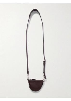 Gucci - Nano Full-Grain Leather Messenger Bag - Men - Brown