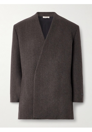 Fear of God - Oversized Double-Breasted Virgin Wool Blazer - Men - Brown - IT 46