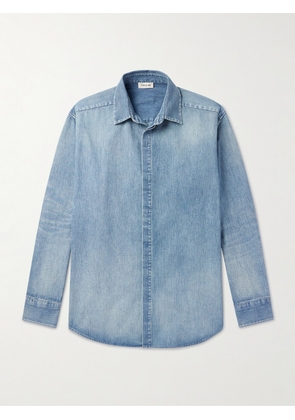 Fear of God - Tie-Detailed Denim Shirt - Men - Blue - XS