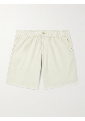 Polo Ralph Lauren - Prepster Straight-Leg Mineral-Dyed Cotton Oxford Shorts - Men - Neutrals - XS