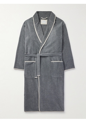 Brunello Cucinelli - Cotton-Chenille Bathrobe - Men - Gray - S