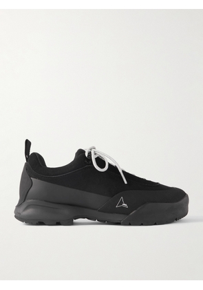 ROA - Cingino Rubber-Trimmed Microfibre Hiking Sneakers - Men - Black - EU 40