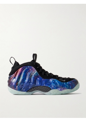 Nike - Air Foamposite One QS Printed Rubber, Shell and Mesh Sneakers - Men - Blue - US 5