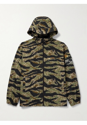 Givenchy - Camouflage-Print Cotton-Canvas Hooded Jacket - Men - Green - IT 46