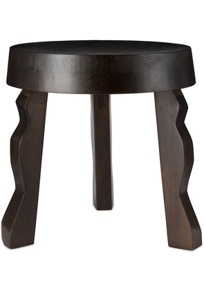 ferm LIVING Brown Faye Stool