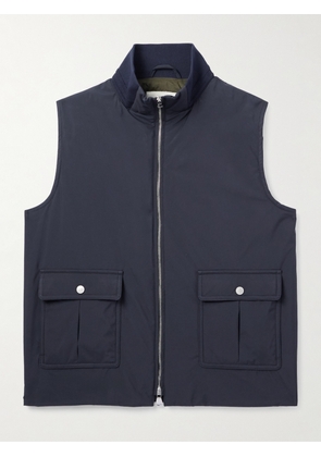 Valstar - Stretch-Jersey Trimmed Padded Shell Gilet - Men - Blue - IT 44