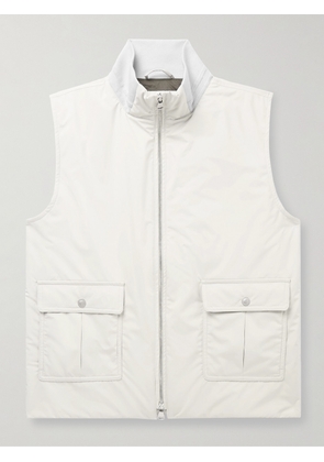 Valstar - Caddy Stretch-Jersey Trimmed Padded Shell Gilet - Men - Neutrals - IT 44