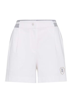 Brunello Cucinelli Stretch-Cotton French Terry Shorts