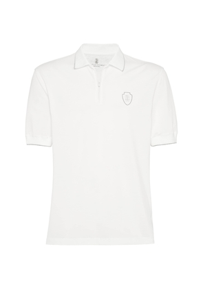 Brunello Cucinelli Techno Piqué Polo Shirt