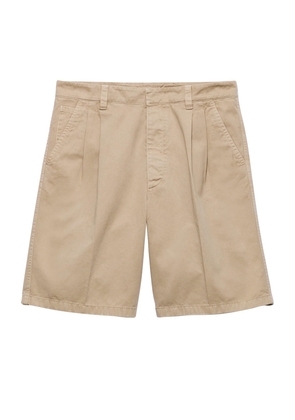 Prada Cotton Bermuda Shorts