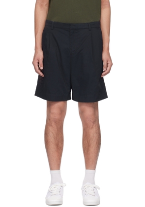 A. P.C. Navy Crew Shorts