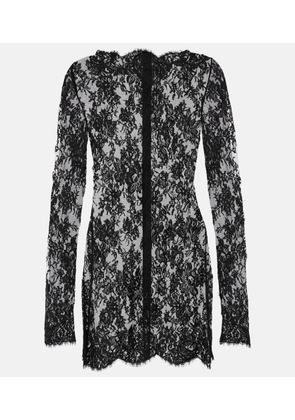 Saint Laurent Lace minidress